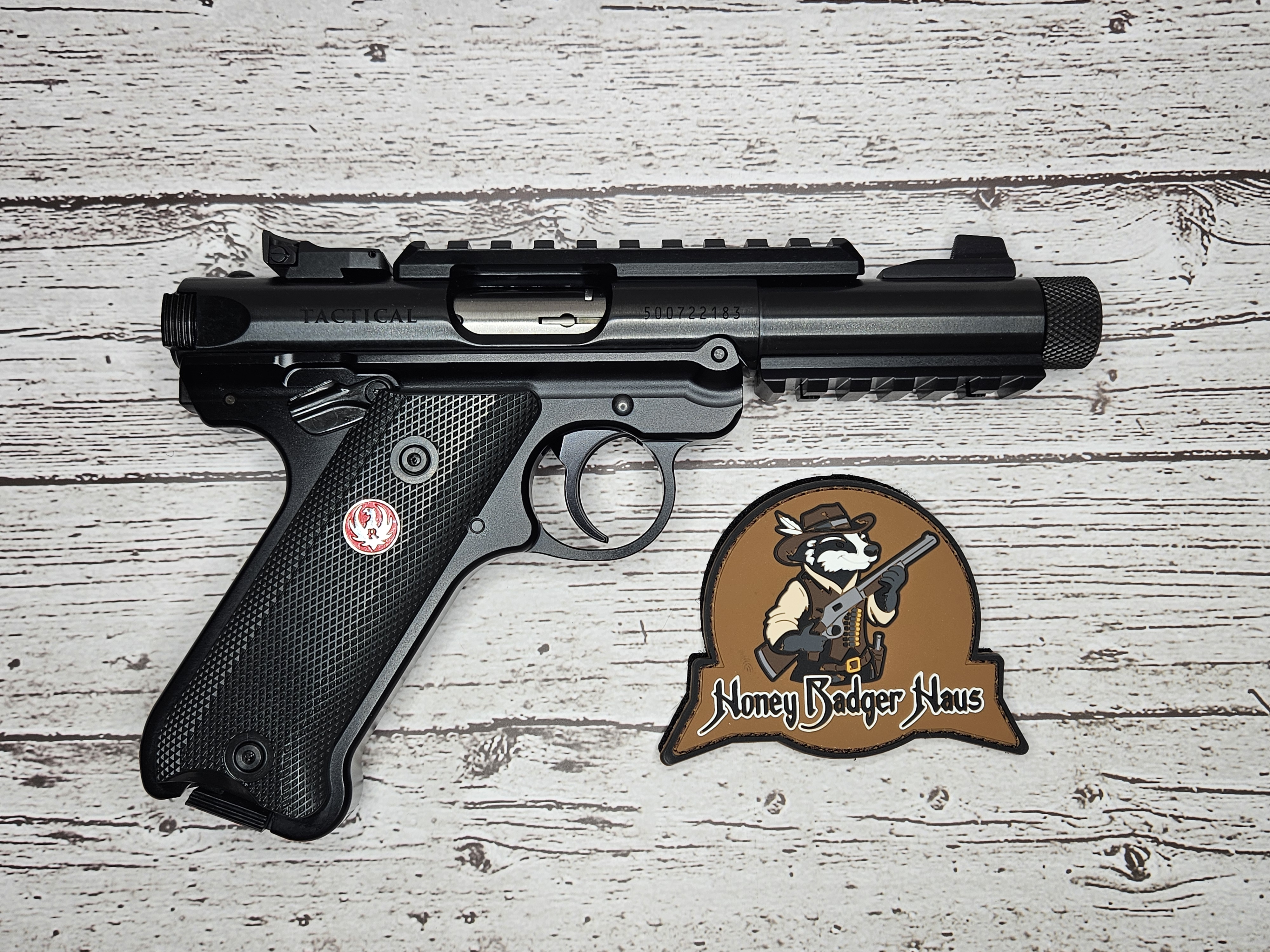 Ruger Mark IV Tactical 22 LR 4.4" 10-Rd Pistol